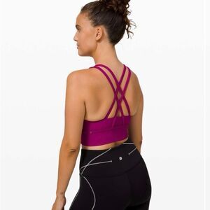 NWOT - Lululemon Energy Bra Long Line Ribbed *Medium Support, B–D Cup